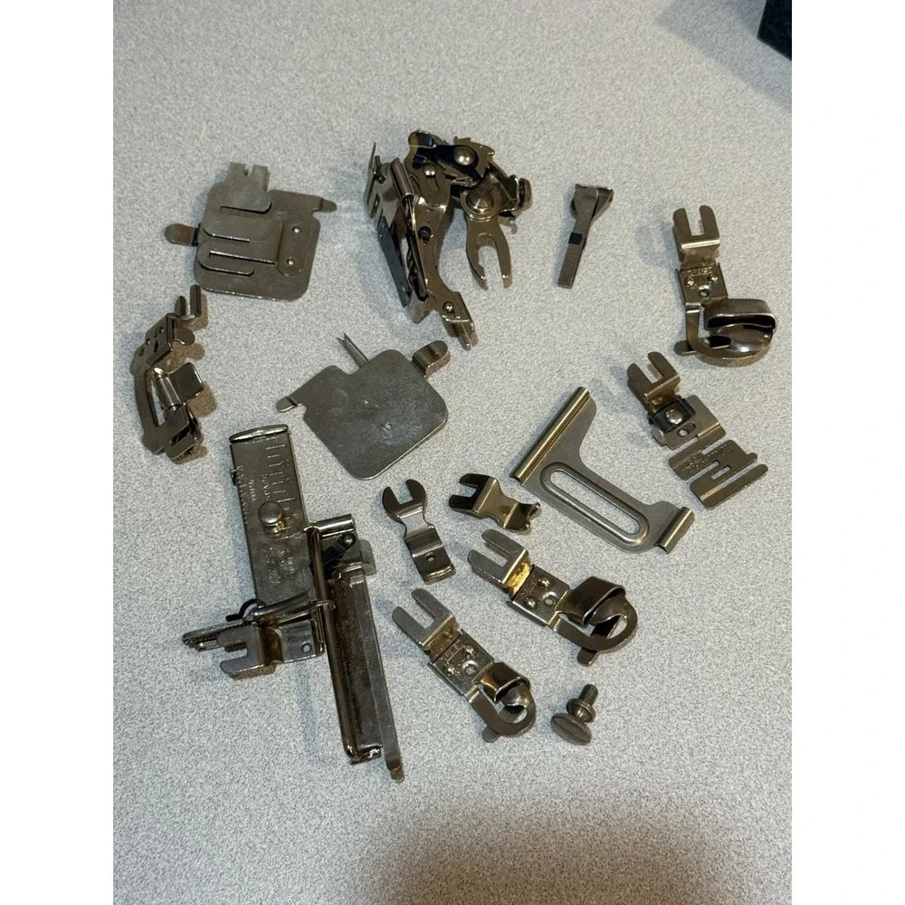 Vintage Greist Rotary‎ Lot of 14 Piece Sewing Machine Attachments